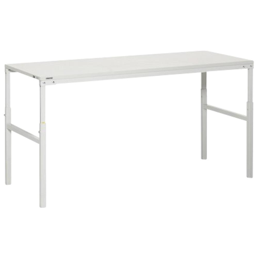 Arbetsbord TP, manuellt justerbart, ESD, 900 x 1 800 mm