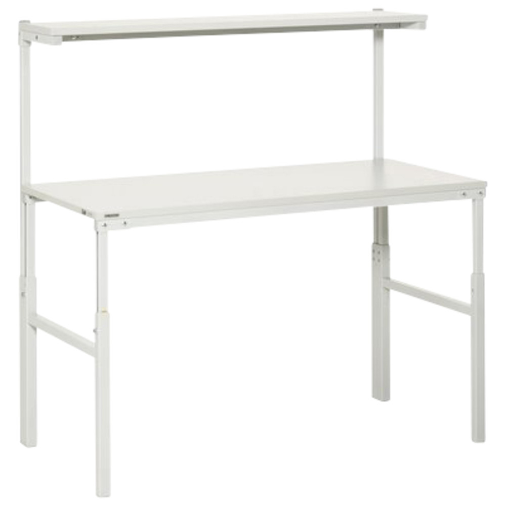 Arbetsbord TPH med hyllplan, ESD, 700 x 1500 mm