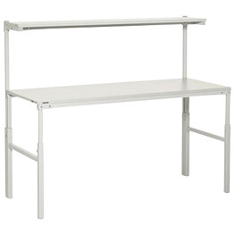 Arbetsbord TPH med hyllplan, ESD, 700 x 1800 mm