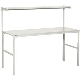 Arbetsbord TPH med hyllplan, ESD, 900 x 1800 mm