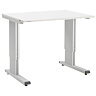 WB workbench, height-adjustable, 800 x 1,073 mm, hex socket screw