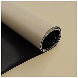 Bordsunderlägg, ESD, 610 x 1 220 mm, beige, rundade hörn, 2 x 10 mm DK