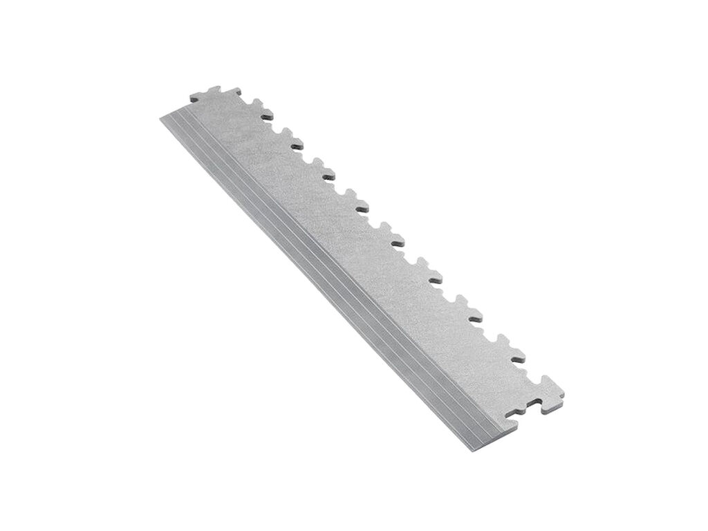 PVC golvramp X-LOG, ljusgrå,590x90x7 mm, 1 piece