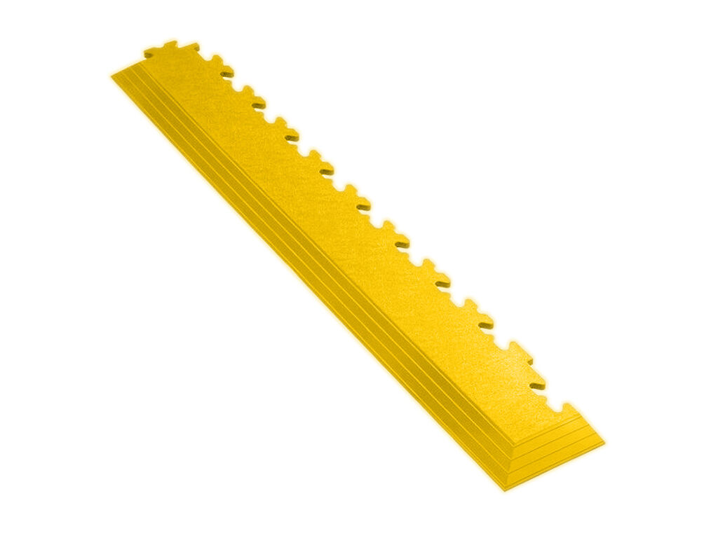 Corner ramp X-LOG, yellow, 590x90x7 mm, 1 piece