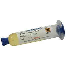 Flux gel BM-1RMA, 5cc cartridge containing 6 g