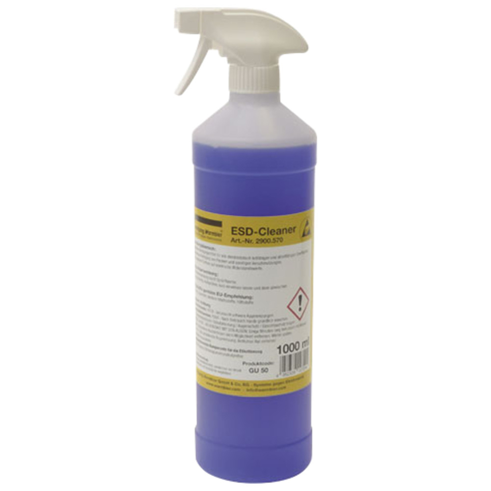 Cleaner, ESD, 1 L, spray bottle