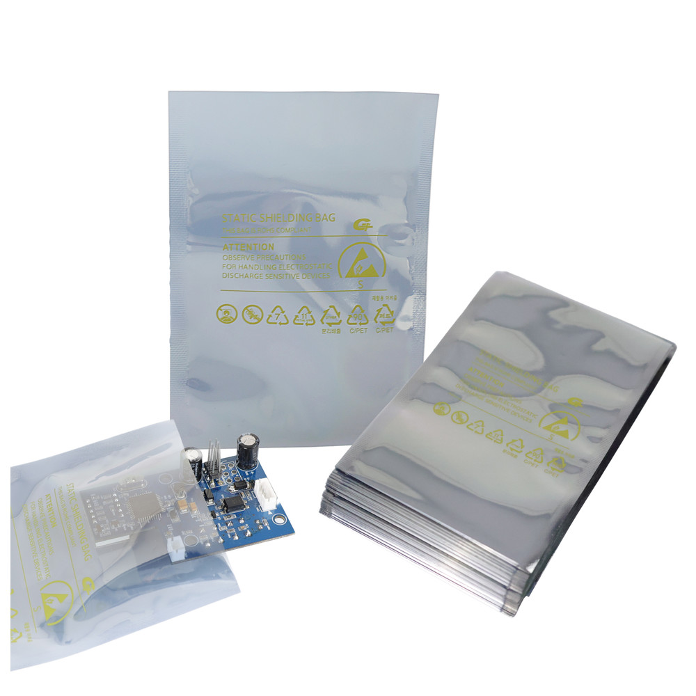 Freestat shielding bag, heat-sealable, ESD, 102 x 660 mm