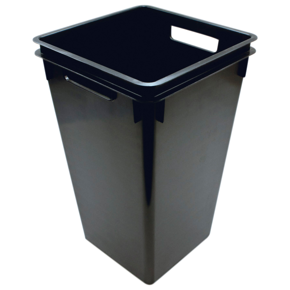 Wastebasket, ESD, capacity 40 L, 330 x 330 mm, 530 mm