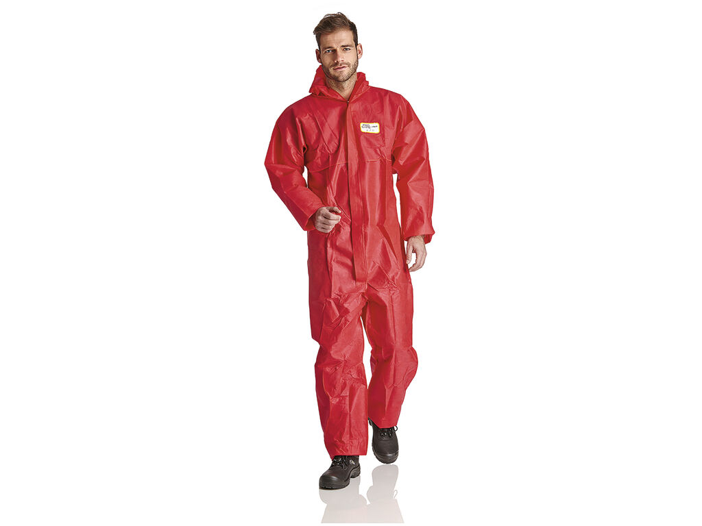 ProSafe®LIGHT coverall, red, size M