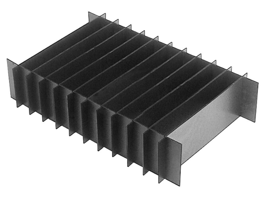 ESD Short dividers for compartments, in storage containers 600 x 400 mm, 353 x 1
