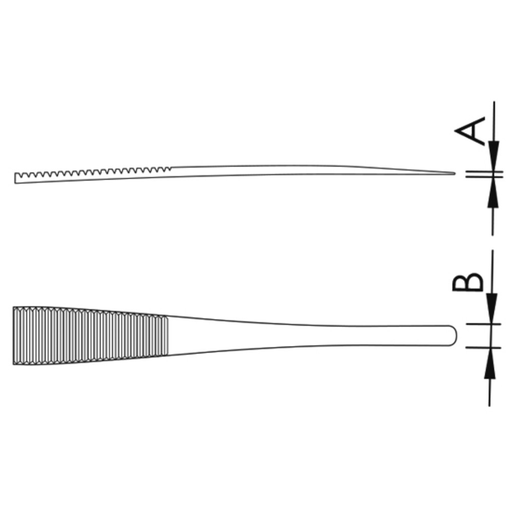 Precision Component Tweezers 125A-SA - 2