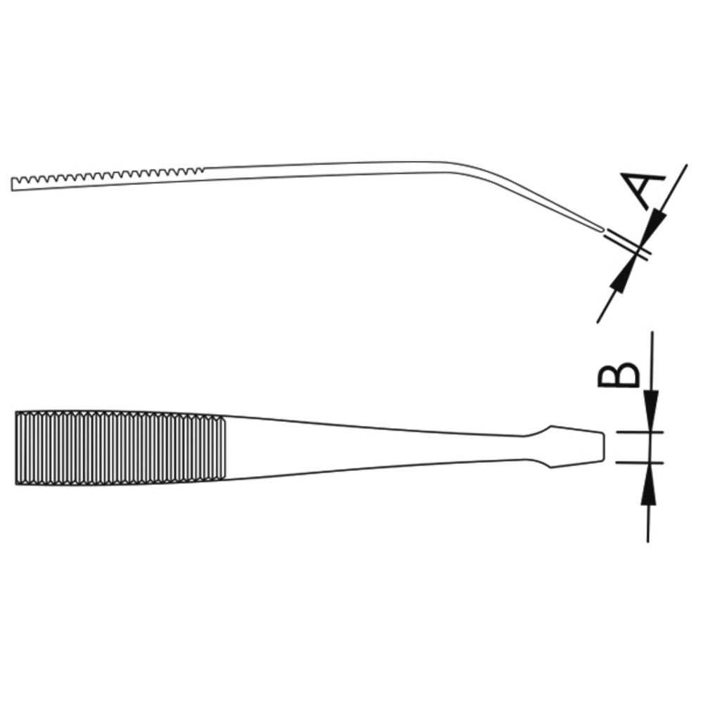 Precision component tweezers 128-SA - 2