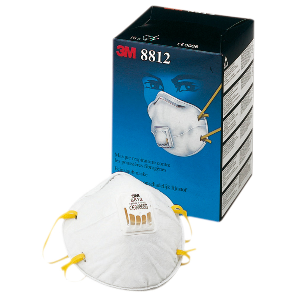 Fine dust mask, with exhalation valve, FFP1 NR D