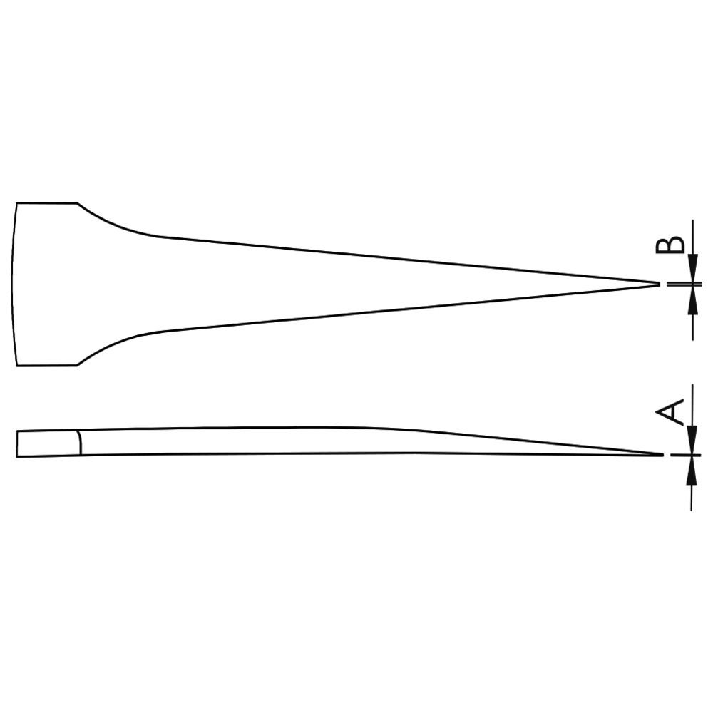 Precisionspincett för allroundbruk 2-SA, typ PRO - 2