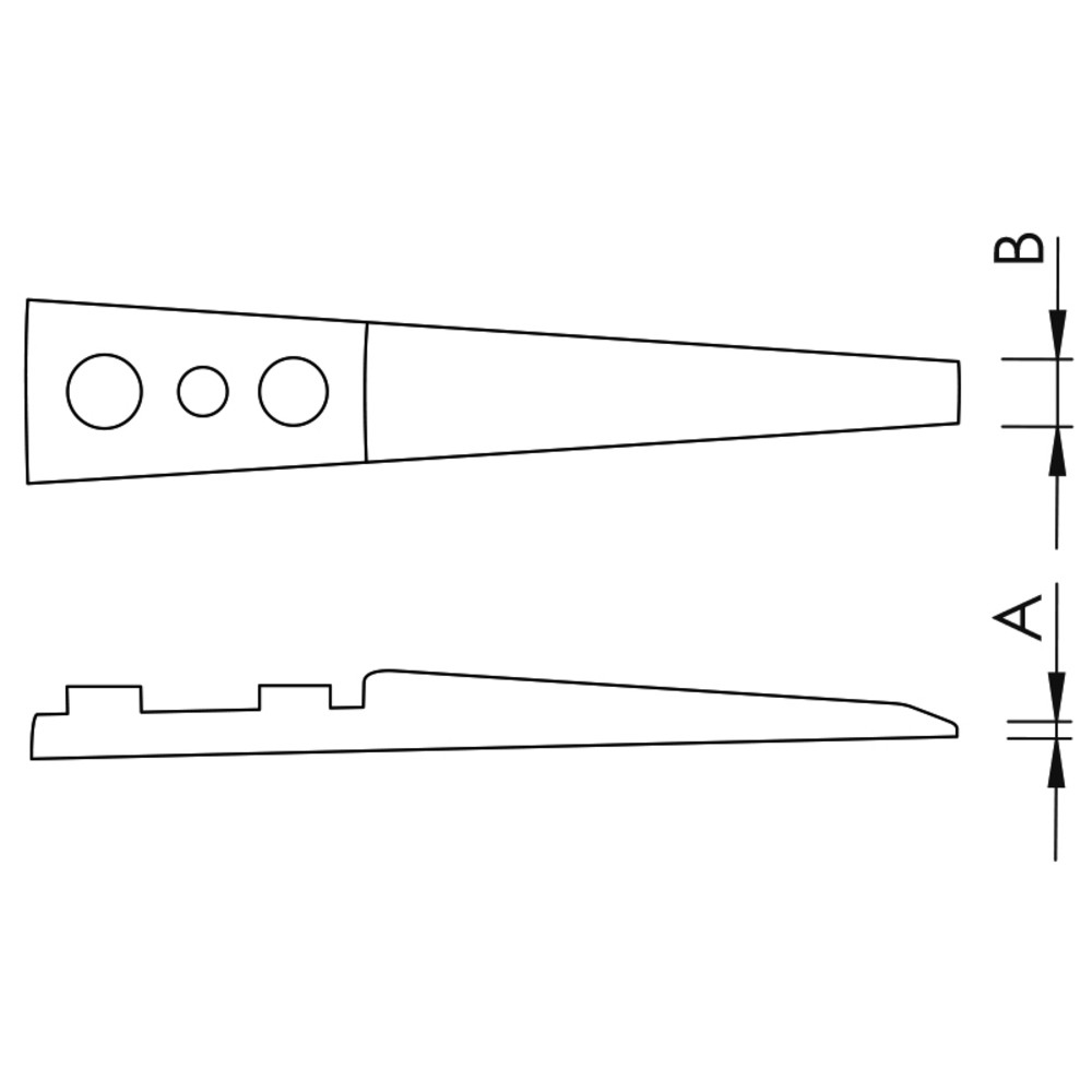 Precisionspincett 269-CF - 2