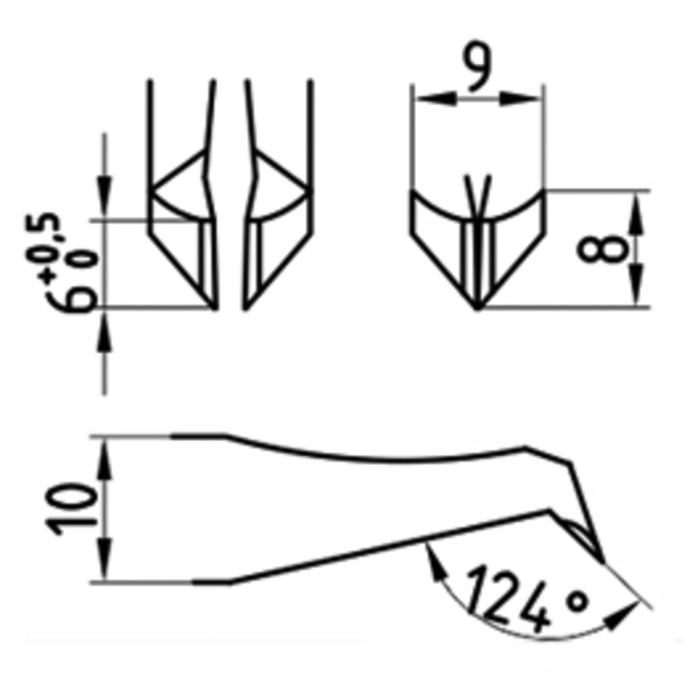 Precisionspincett "SOFT-SCHAUM" 15AGW-DN - 2