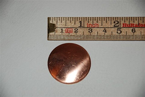 Expansion washer copper 30mm
