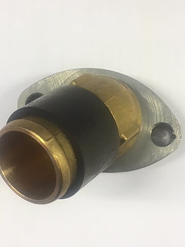 Exhaust flange 45 Degrees