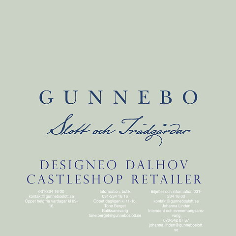 GUNNEBO SLOTT & TRÄDGÅRDAR PARTNER