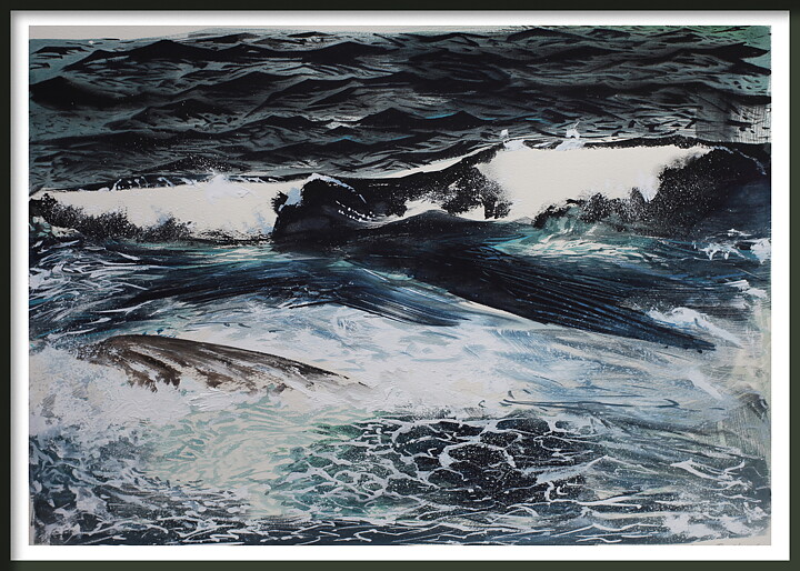 Wave Four Fjärdevåg 70x50 cm