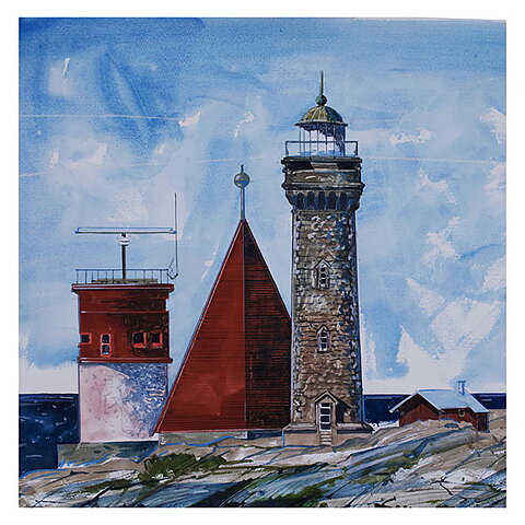 Vinga Hälsad 70x70 cm oramad