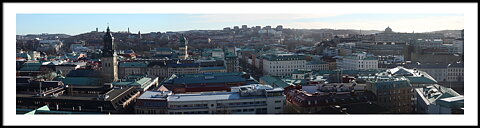 Gothenburg Panorama City 150x40