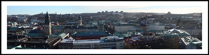 Gothenburg Panorama City 150x40