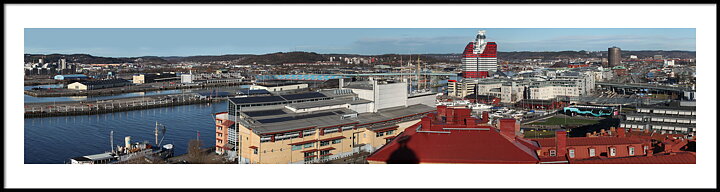 Gothenburg Panorama Strömmensberg Viking 150x40