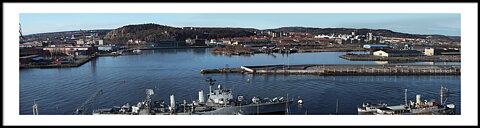 Gothenburg Panorama Hisingen 150x40