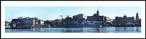 Gothenburg Panorama Sjöbefäl 150x40
