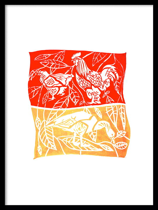 Farmbirds Colour 30x40