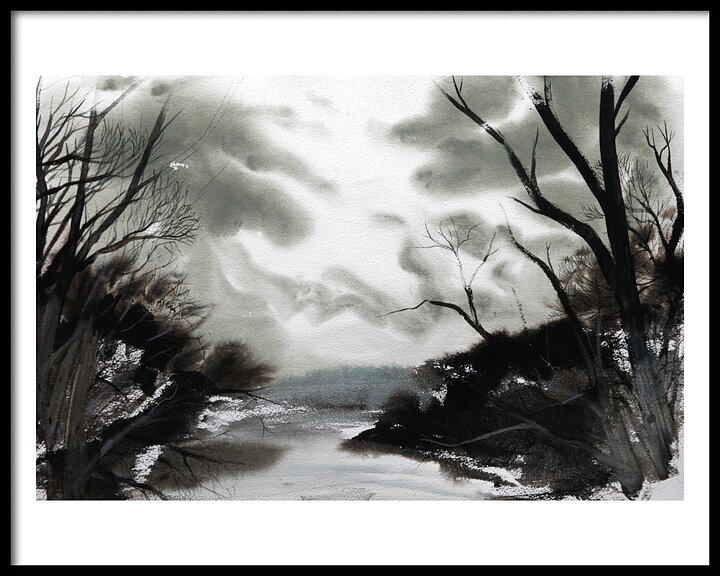 Gothenburg Winter 50x40