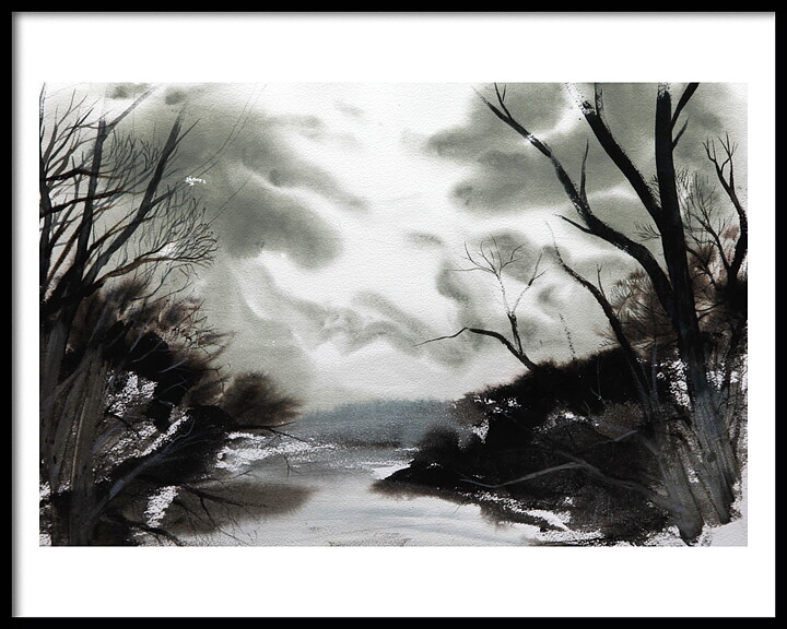 Gothenburg Winter 50x40