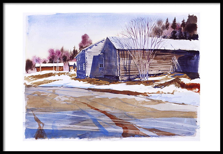 Smältvattenvår 63x47
