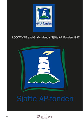 Sjätte AP Fonden logotyp 1997 by Dalhov