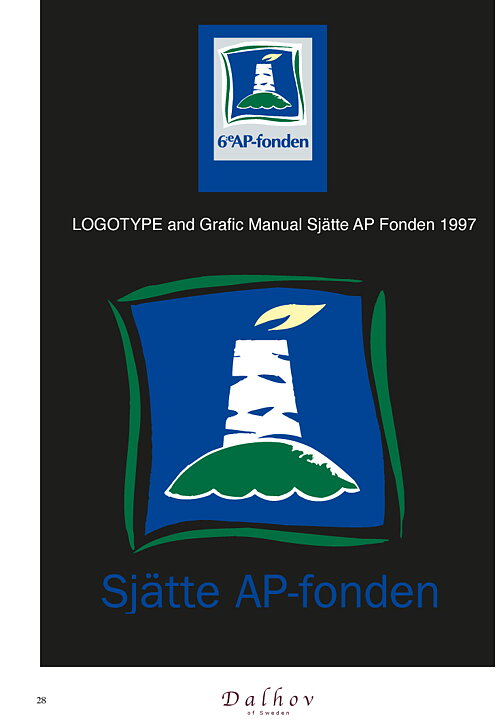 Sjätte AP Fonden logotyp 1997 by Dalhov