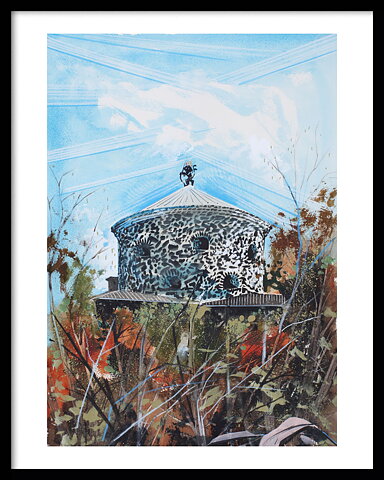Sprudlande Lejonvår 40x50