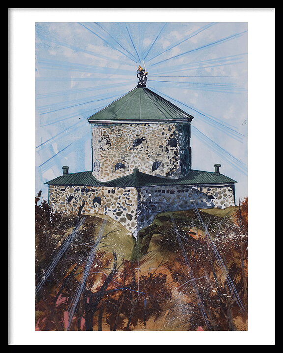 Skansen Lejonet Stolta Stad 40x50