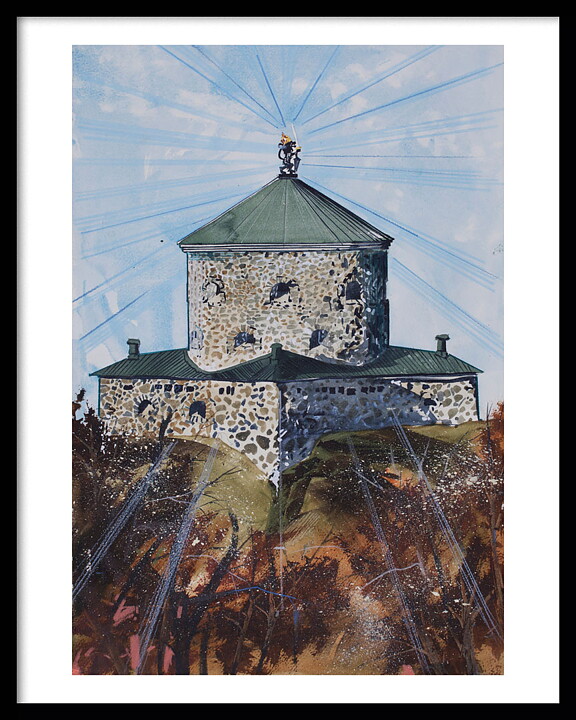 Skansen Lejonet Stolta Stad 40x50