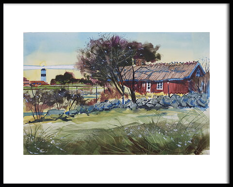 Glommens Fyrplats 50x40 cm