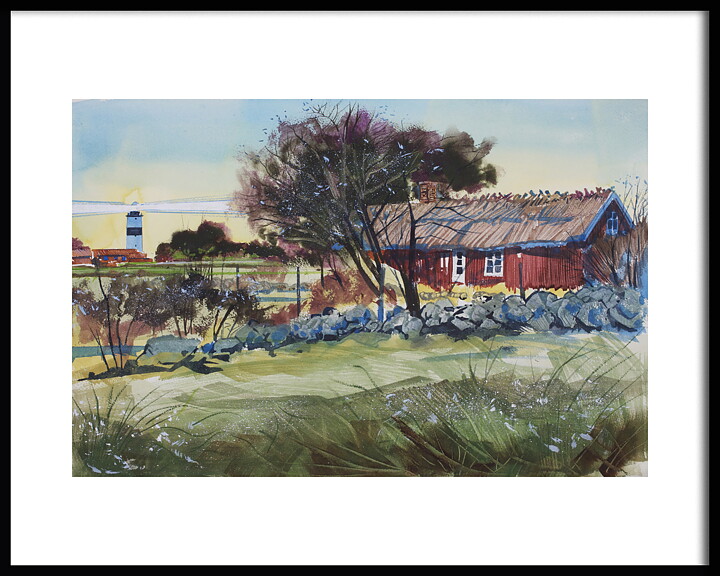 Glommens Fyrplats 50x40 cm