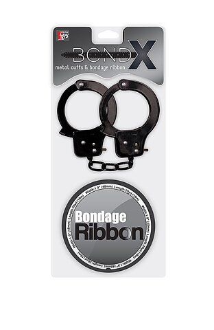 METAL CUFFS & BONDAGE TAPE