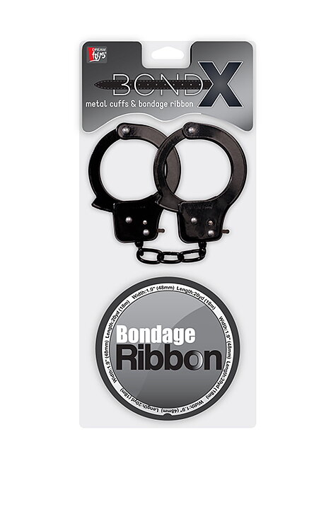 METAL CUFFS & BONDAGE TAPE