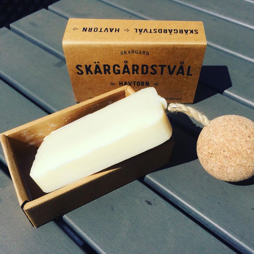 Skärgårdstvål Havtorn med kork