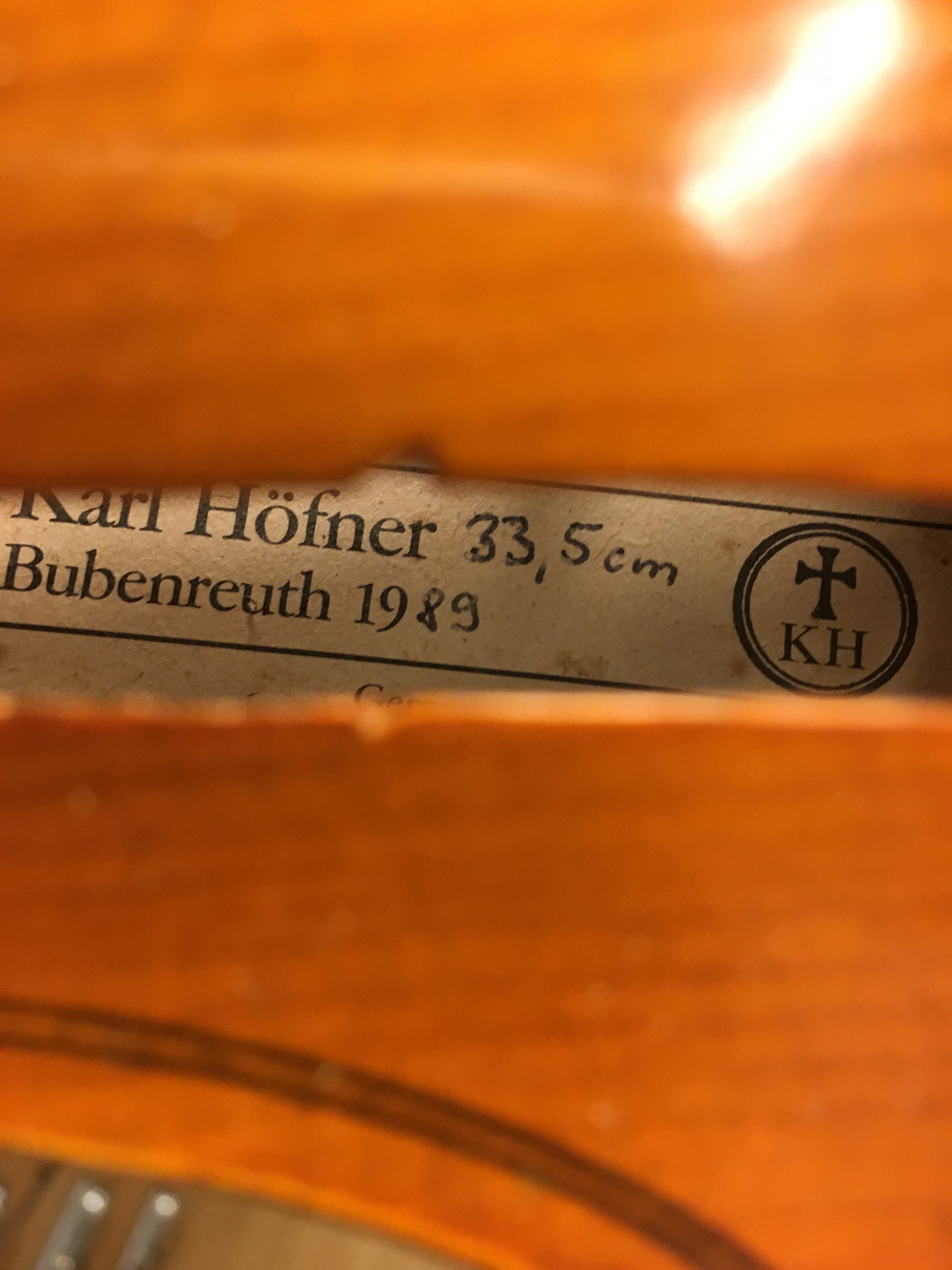 1/2 altfiolset, Karl Höfner - 4