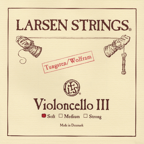 Larsen Orginal, 1/4 - 3/4 cello, medium - 3