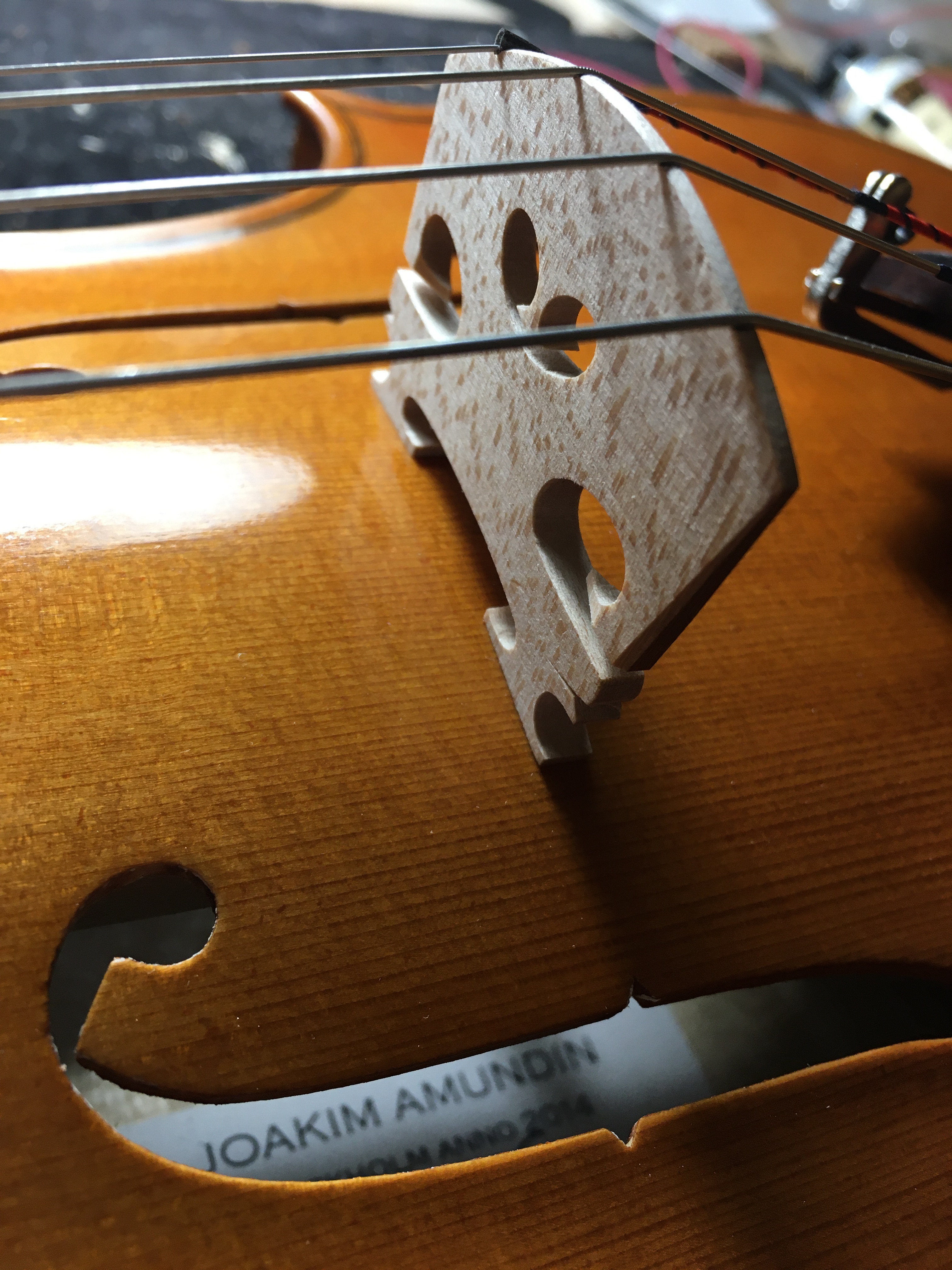 SÅLD 40,5 cm viola, Joakim Amundin, Stockholm 2019 - 9