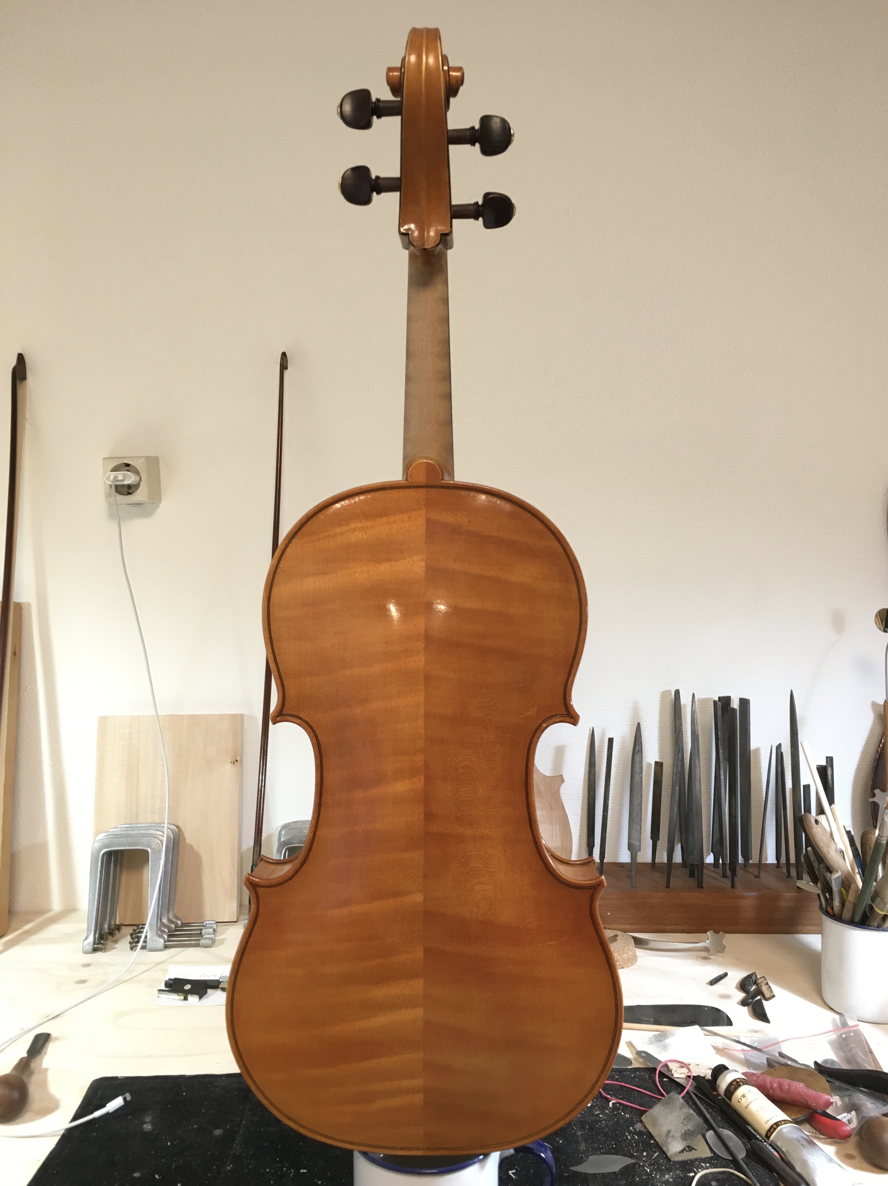 SÅLD 40,5 cm viola, Joakim Amundin, Stockholm 2019 - 4