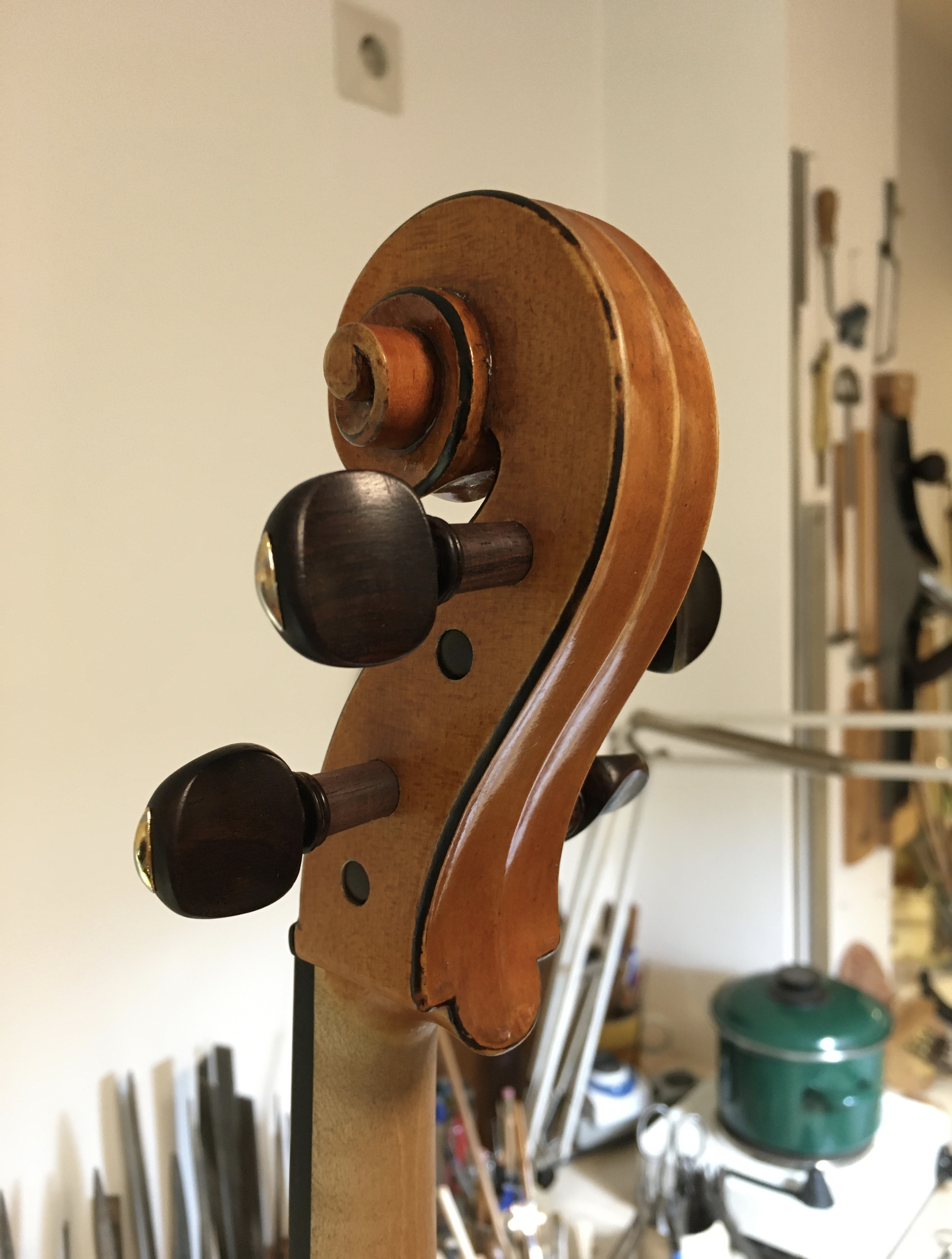SÅLD 40,5 cm viola, Joakim Amundin, Stockholm 2019 - 5
