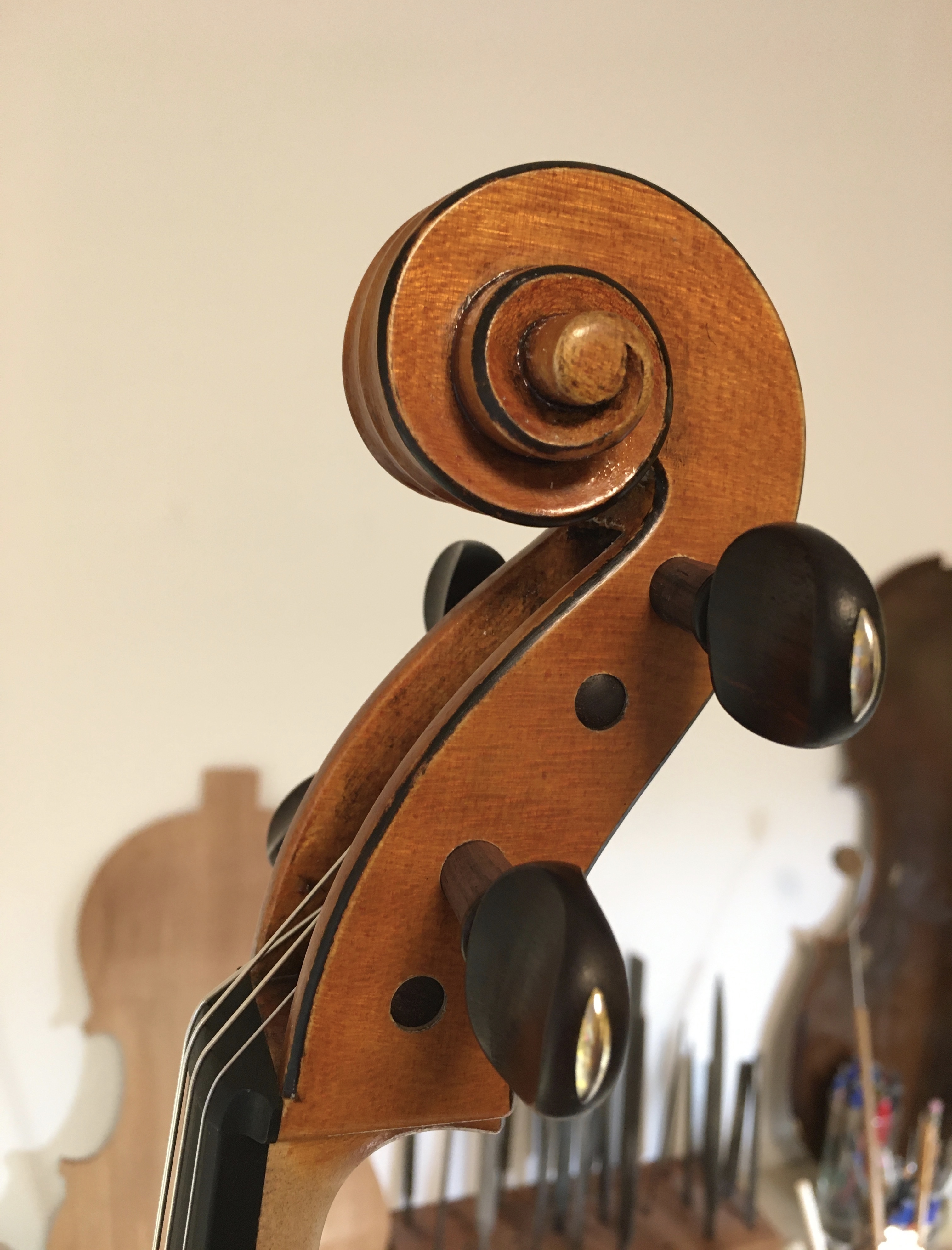 SÅLD 40,5 cm viola, Joakim Amundin, Stockholm 2019 - 7
